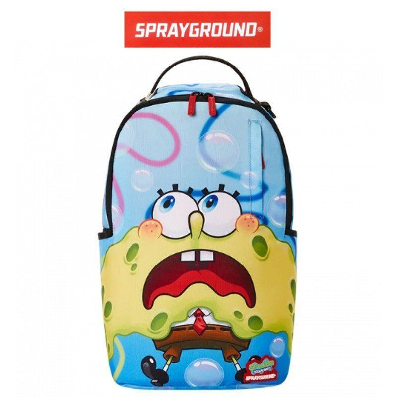 低価高品質 SPRAY GROUND スプレーグラウンド スポンジボブ バック