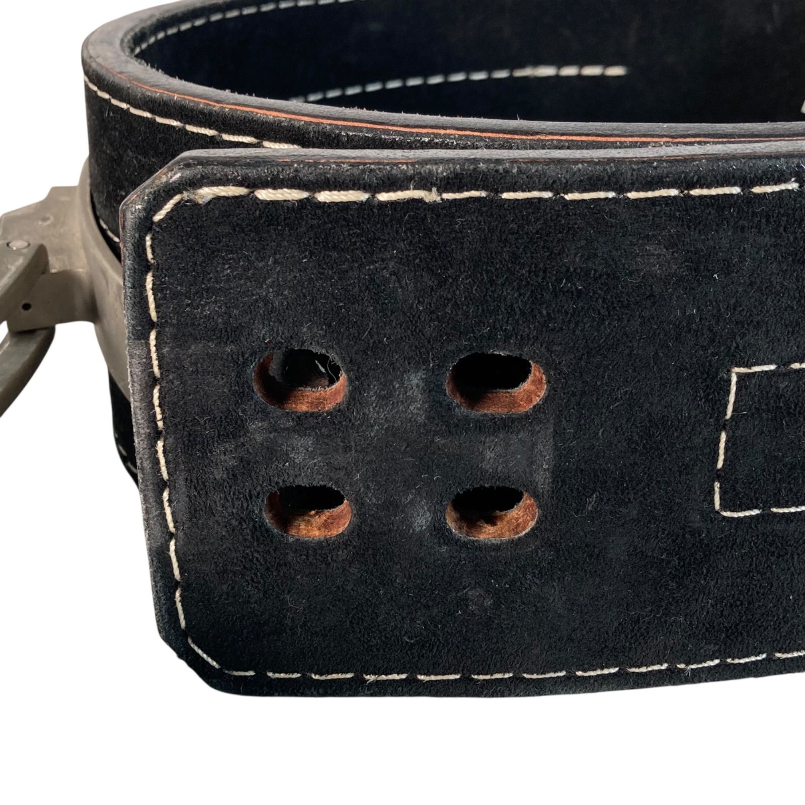 タイタン LONG HORN スエードトレーニングベルト ドンレー・ヒップ