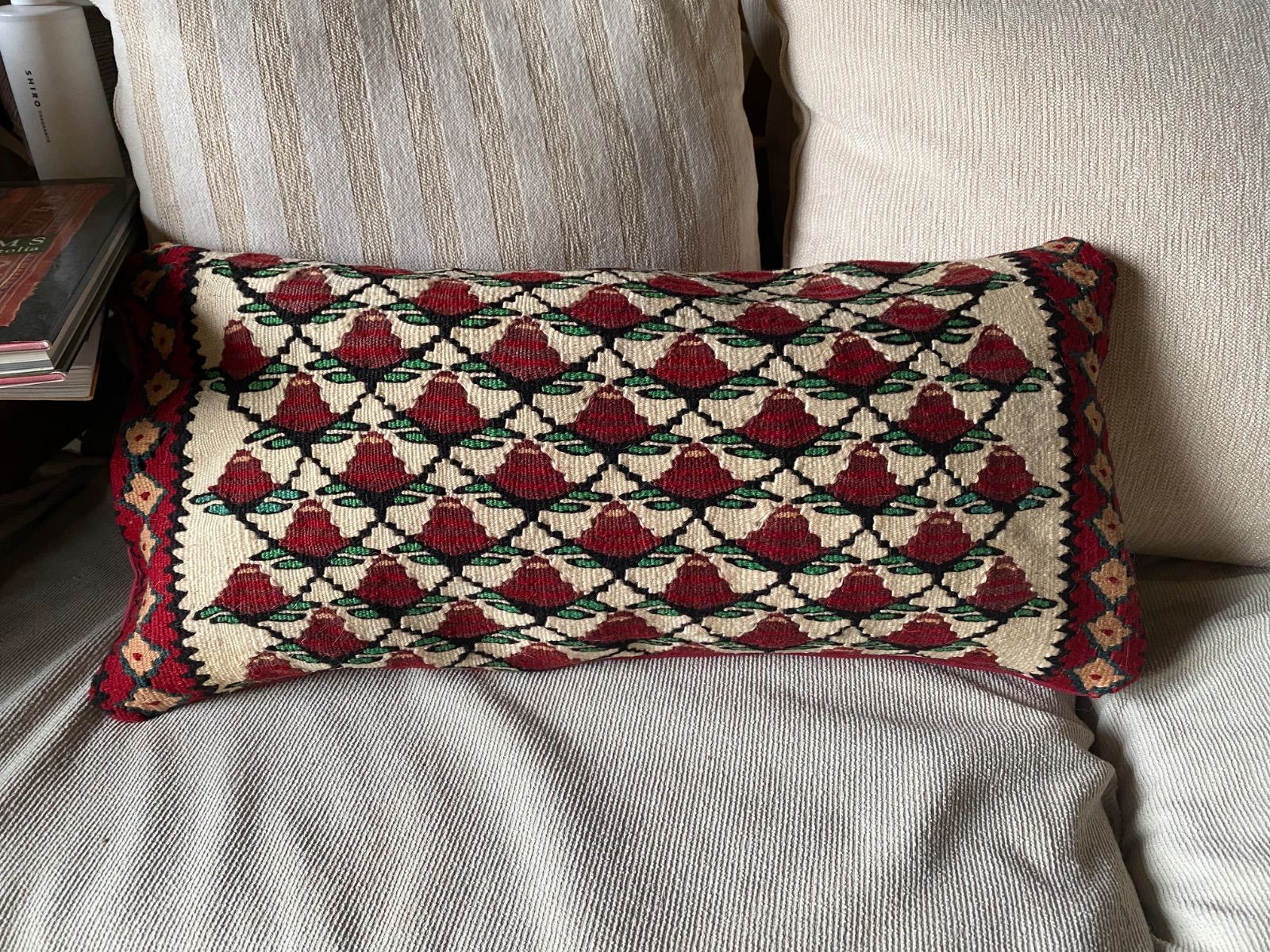 オールド絨毯　ピローカバー　トルコ　カルス オールド絨毯 ピローカバー トルコ カルス オールド絨毯 ピロー