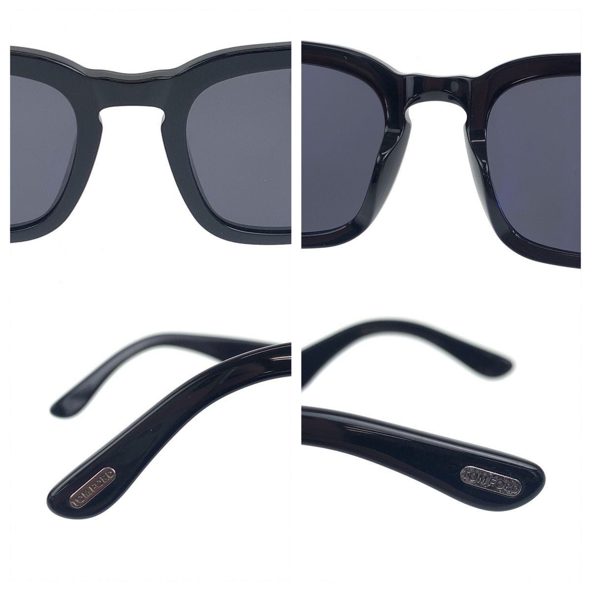 TOM FORD トムフォード ブラック 黒 プラスチック TF751-N 01A 50□22