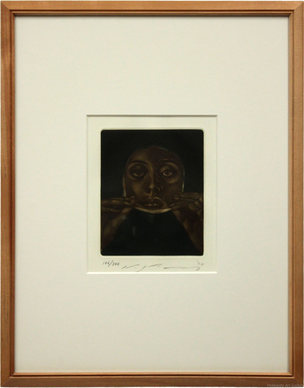 TOMOE YOKOI 横井 巴、「BOWL-2」カラーメゾチント画集 版画 Robert