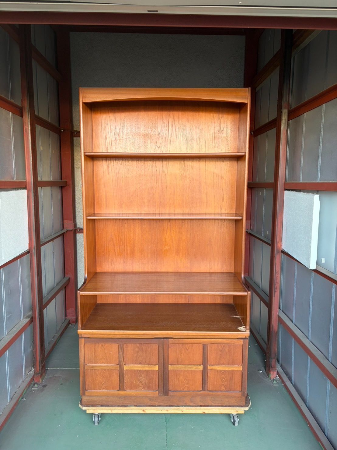 ユニットキャビネット ネイサン イギリス チーク 完成品 NATHAN - メルカリ