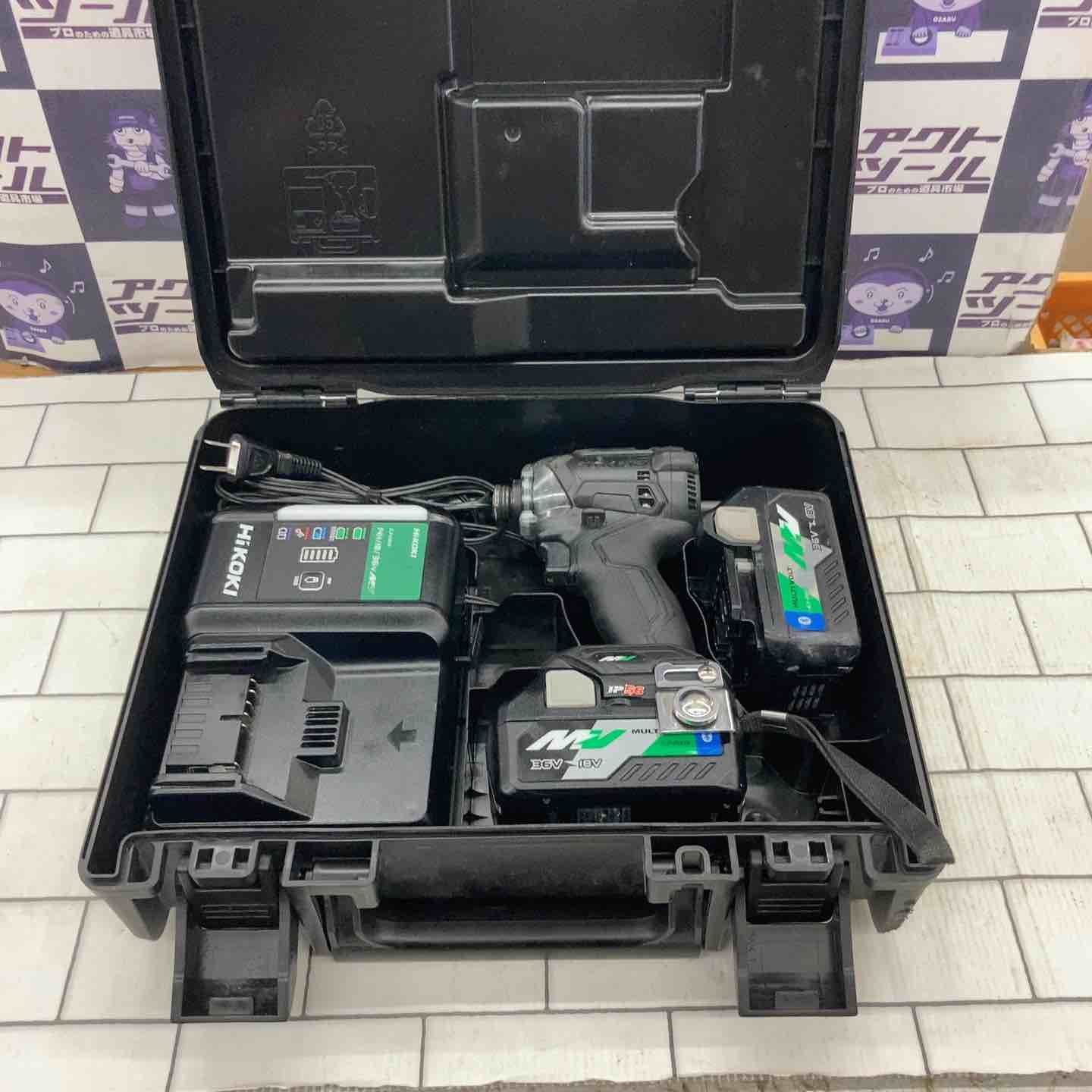 ハイコーキ HIKOKI 旧 日立工機 コードレスインパクトドライバ WH36DC 2XPBS 所沢店