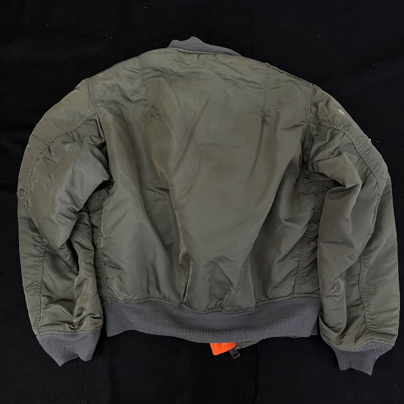 F ALPHA INDUSTRIES アルファ インダストリー 旧タグ90年代初期