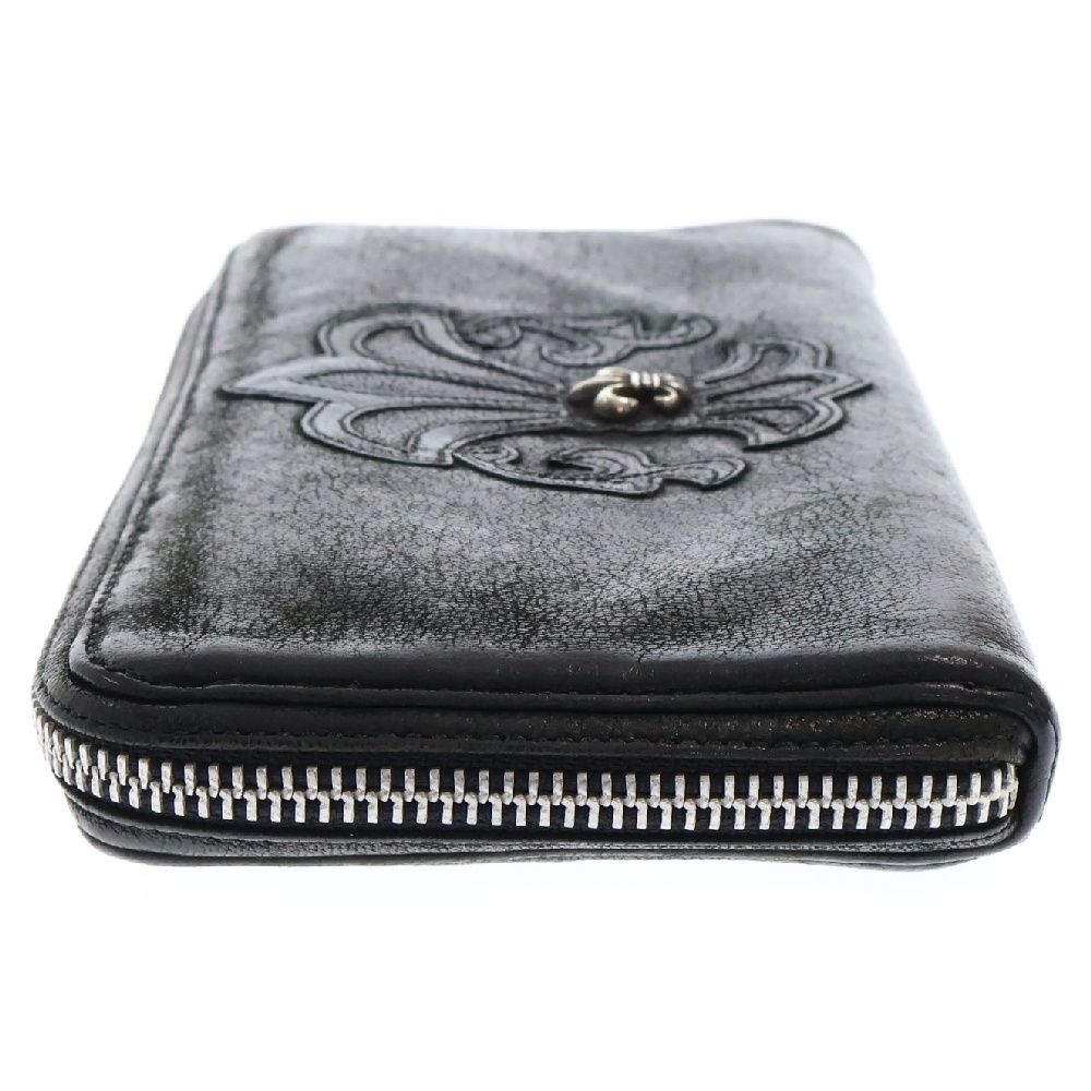CHROME HEARTS (クロムハーツ) REC F ZIP BS BSフレア装飾ラウンド