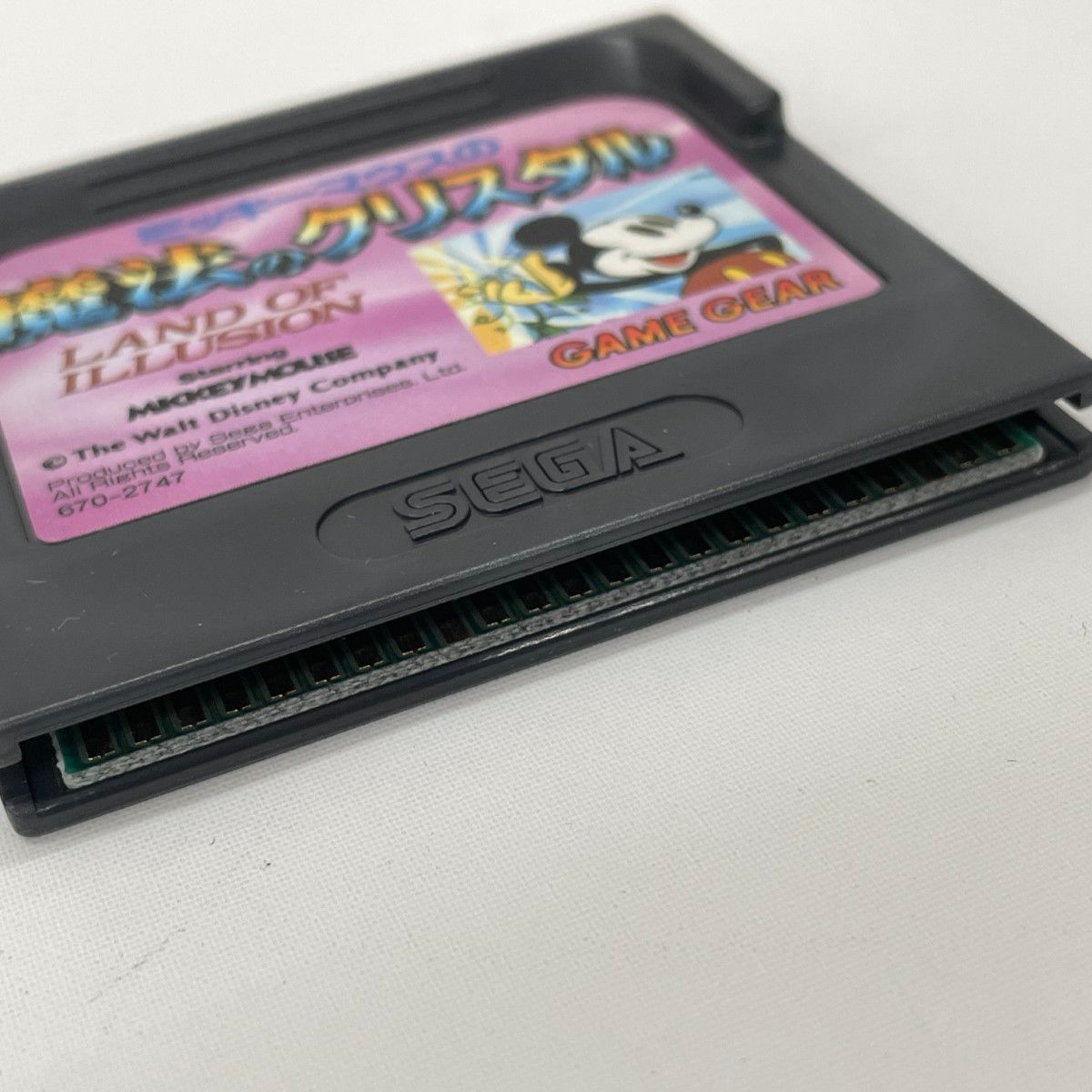 〇〇SEGA セガ ゲームギア GAMEGEAR+1 ミッキーマウスの魔法の