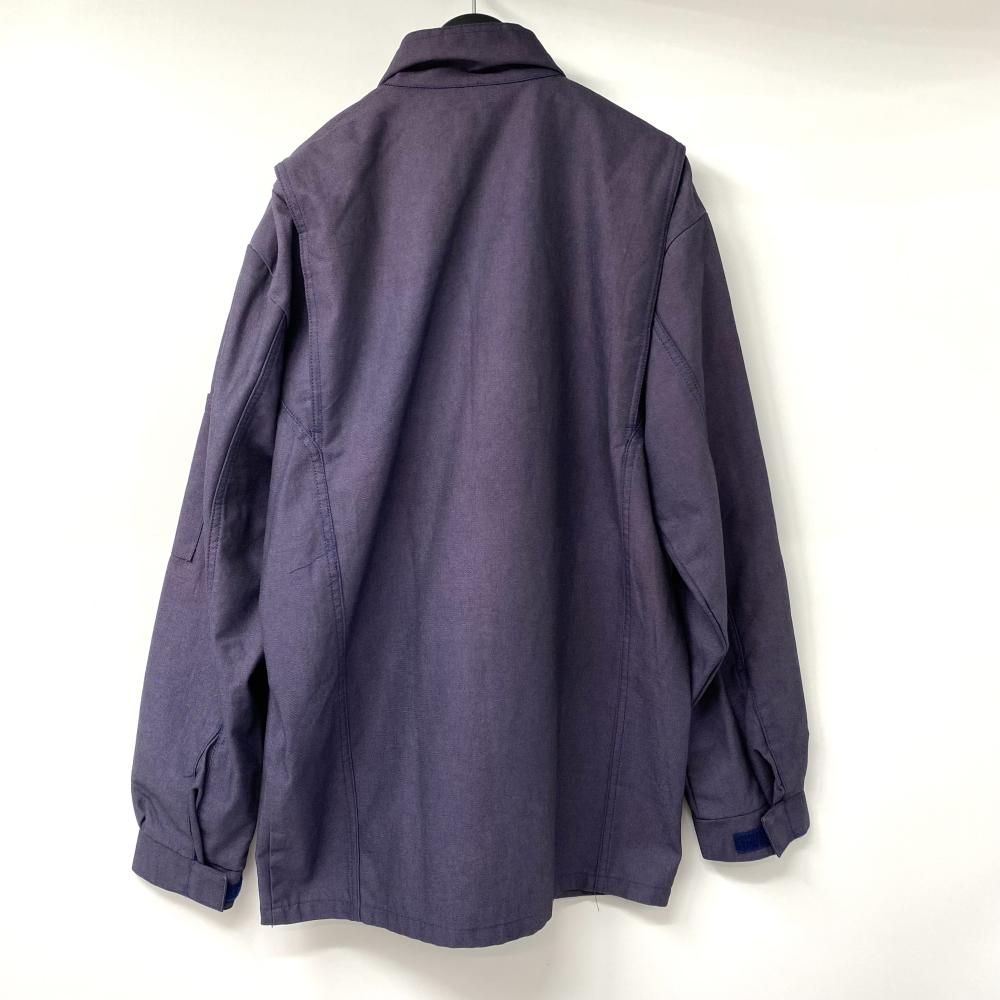 中古】00s BETRANCOURT ワークコート サイズ2 インディゴ[17] - メルカリ