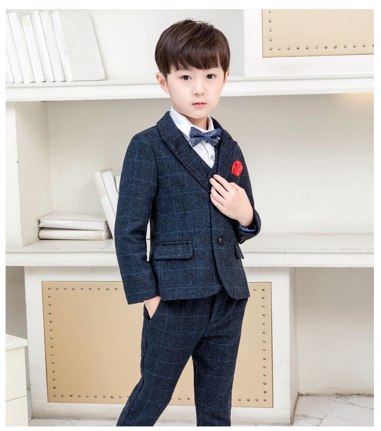  子供スーツ 6点セット フォーマル スーツ キッズ 男の子 発表会 入学式 入園式 こども 子供服 フォーマルスーツ キッズスーツ 七五 スーツ ブレザー フォーマル ドレス スーツ