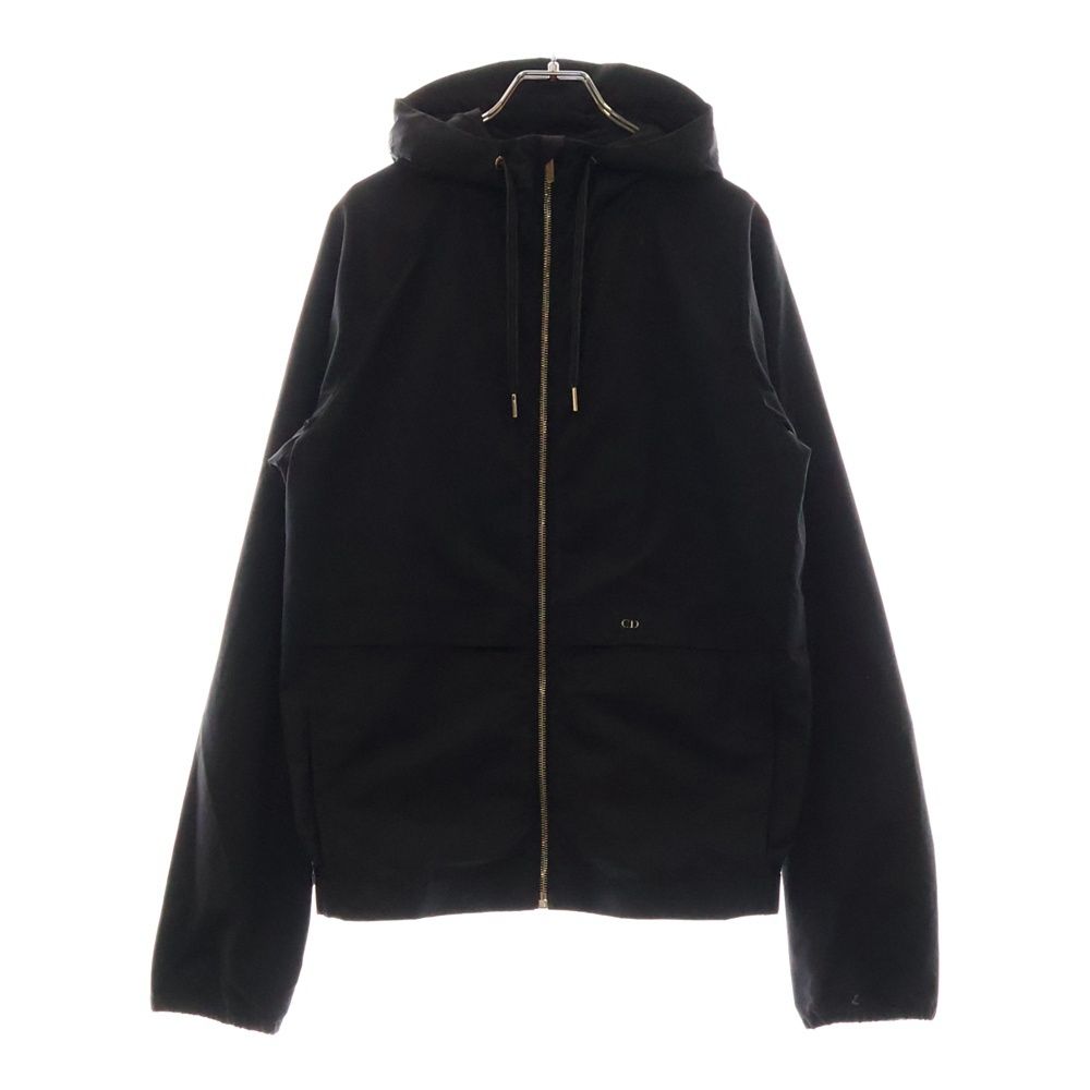Dior HOMME ディオールオム アイコンプレート付き ナイロンジャケット 663C422E3530 ブラック