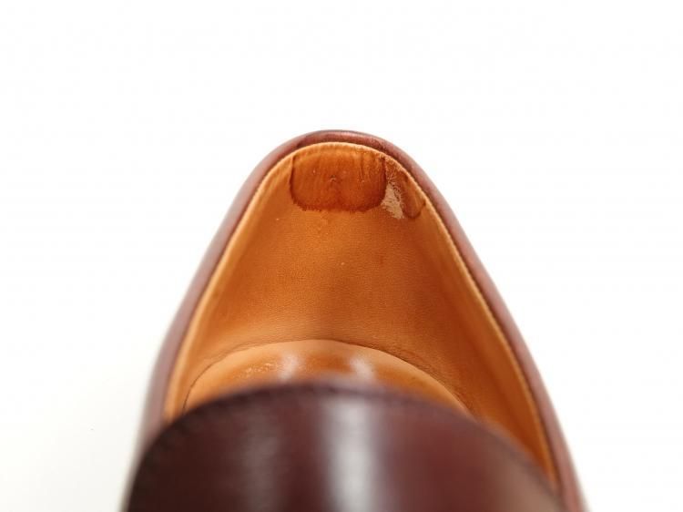  595 1007 JMウエストン 180ローファー RED ETRUSCO カーフ 6.5 C ローファー ブーツ 革靴