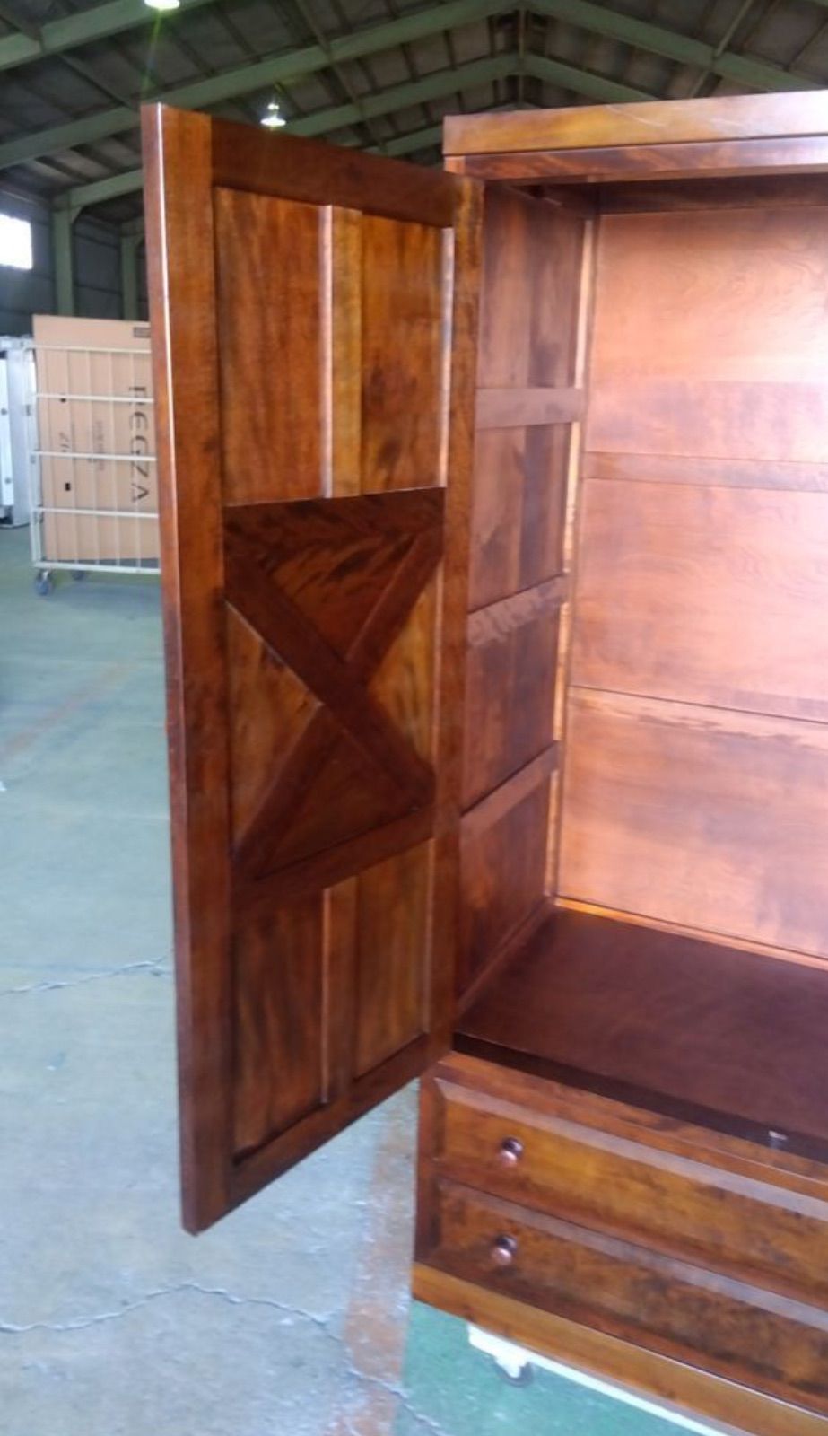 格安出品】松本民芸家具 高級家具 ワードローブ 洋服箪笥 - メルカリ