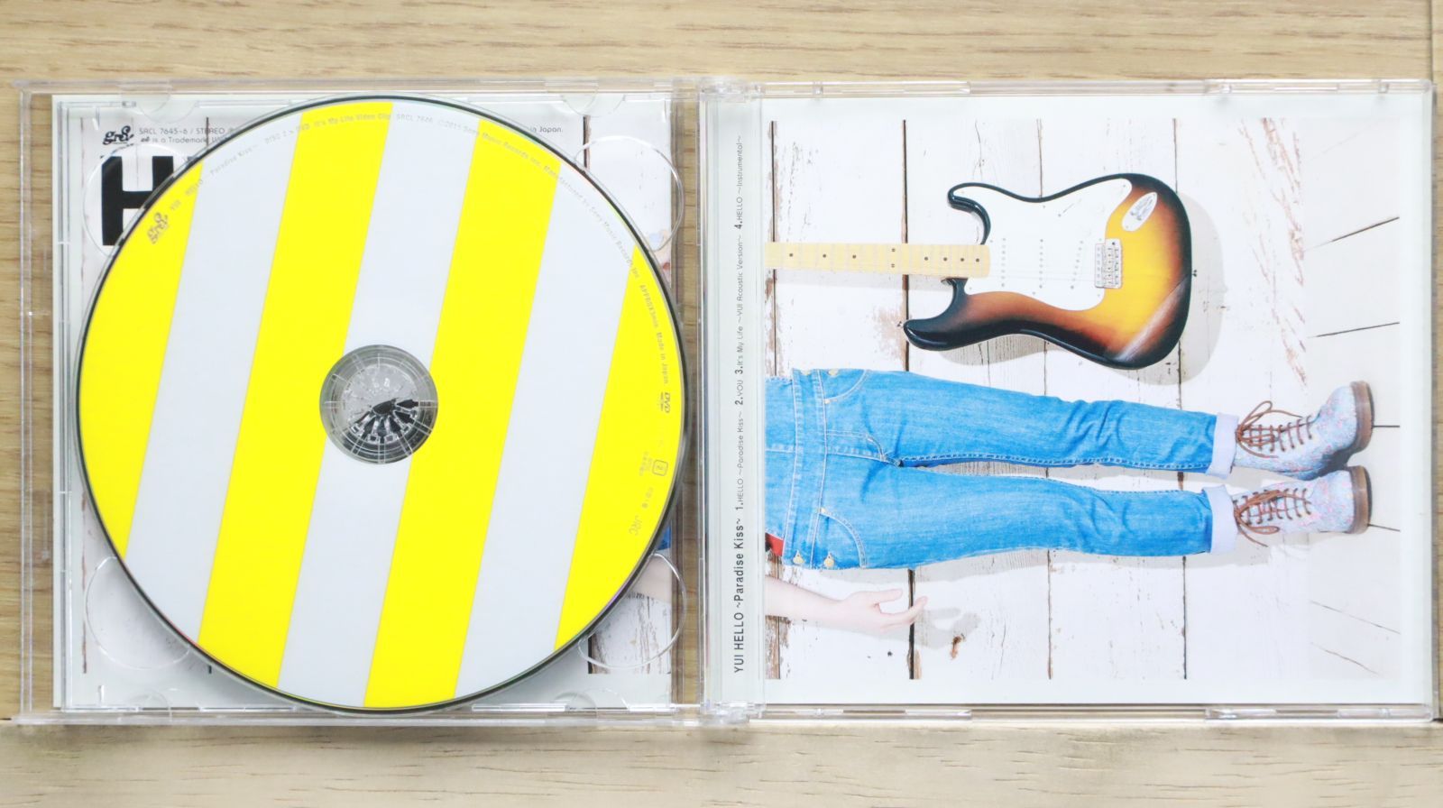 国内盤CD☆ユイ/YUI□ HELLO~Paradise Kiss~(初回生産限定盤