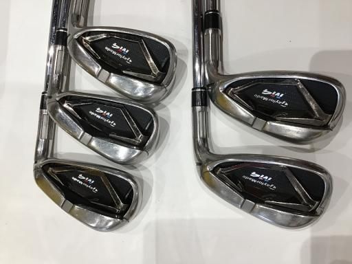 中古】 テーラーメイド M4 6S アイアンセット IR RE-AX 90 STEEL