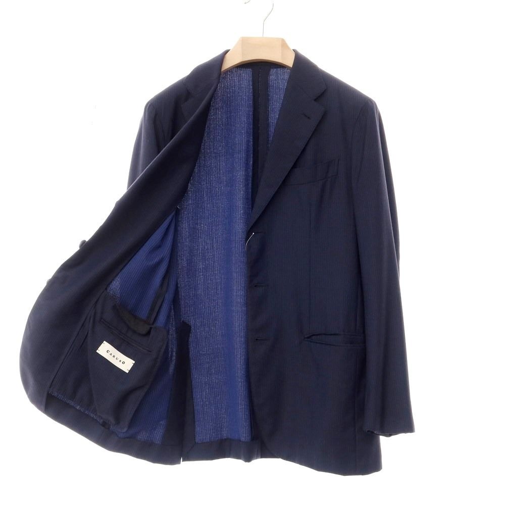 中古】ラファエル カルーゾ CARUSO Raffaele Caruso ウール ストライプ 