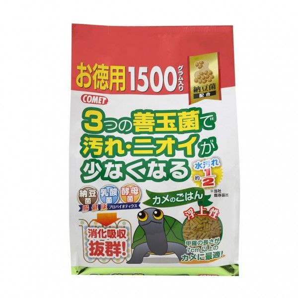 【同梱不可】【12個セット】イトスイ コメット カメのごはん 納豆菌 1500g
