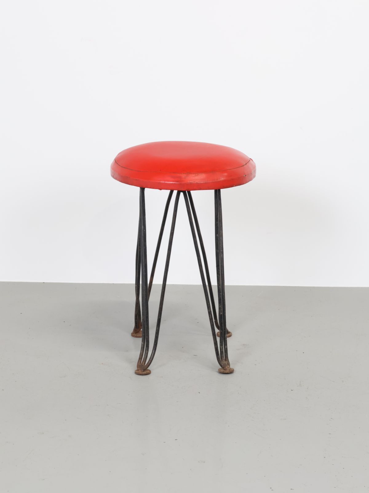 複数有】1960 - 70年代 ヴィンテージ アイアンレッグ レッドビニール