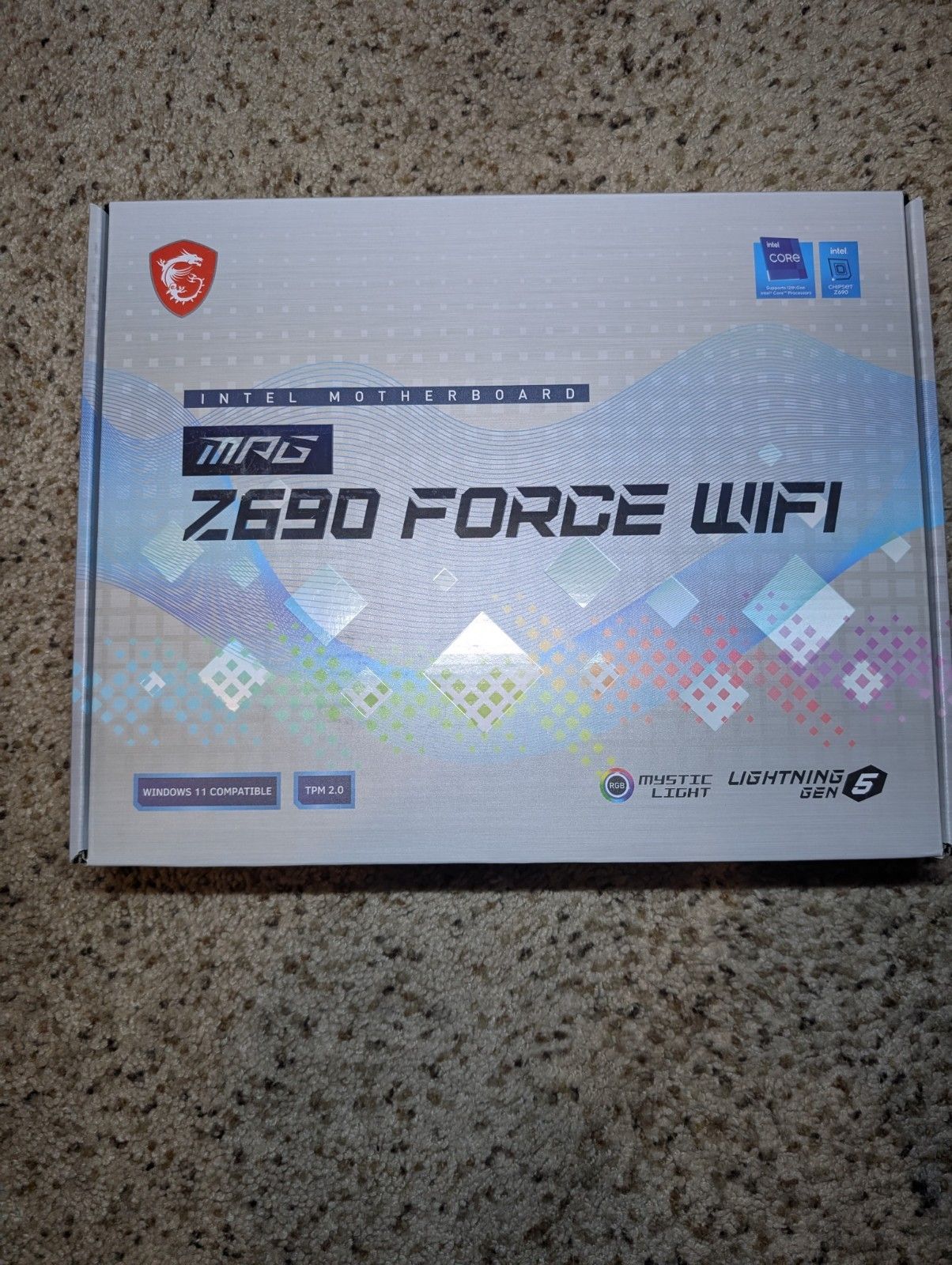 MSI Z690 ce WiFi ゲーミング マザーボード ATX 第 12 世代インテル Ce LGA 1700