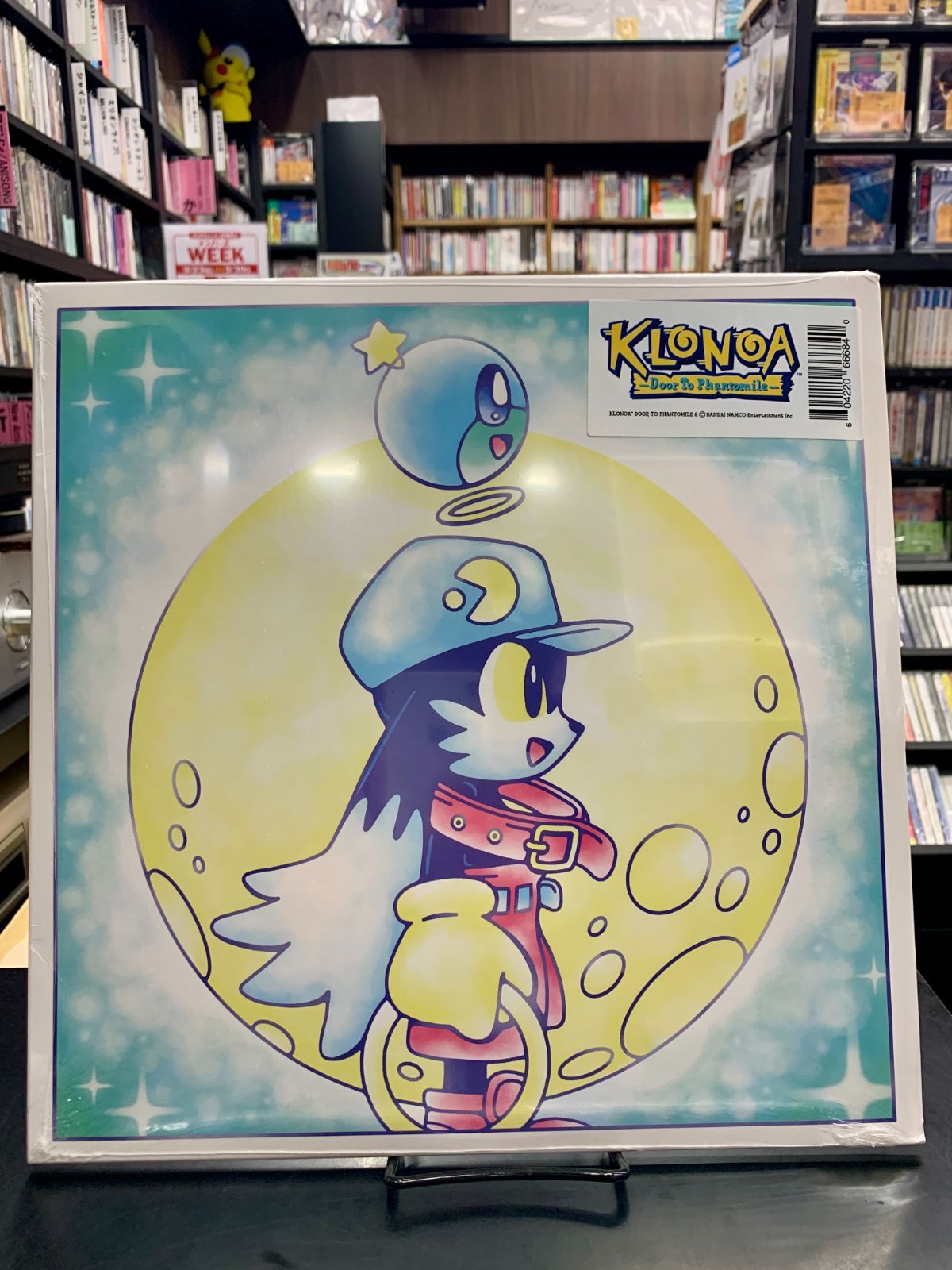 レコード２枚組 風のクロノア サウンドトラック KLONOA DOOR TO PHANTOMILE SOUNDTRACK NAMCO ナムコ