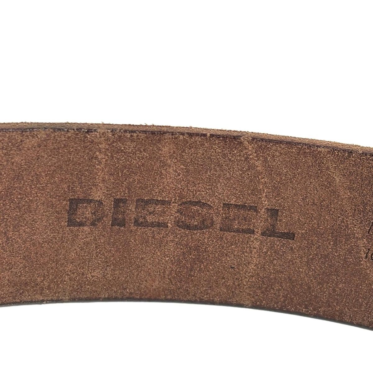 DIESEL(ディーゼル) ベルト 90 - ダークブラウン×ライトブラウン
