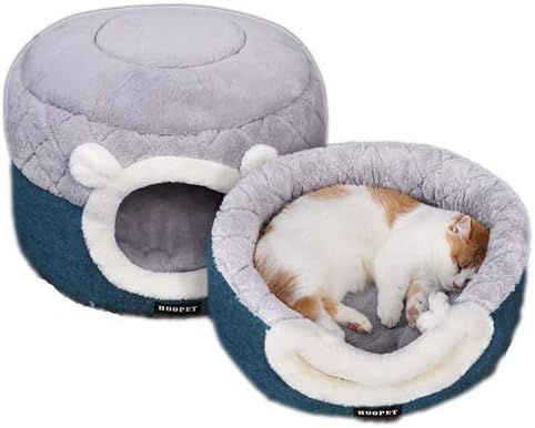 【在庫処分】ペットベッド 犬 猫 ドーム型 ペットハウス 2way ペットソファー ドーム型ベッド 涼感マット ペットクッション 夏用マット 猫用 犬用ハウス クッション 寝床 取り外し可能 洗え