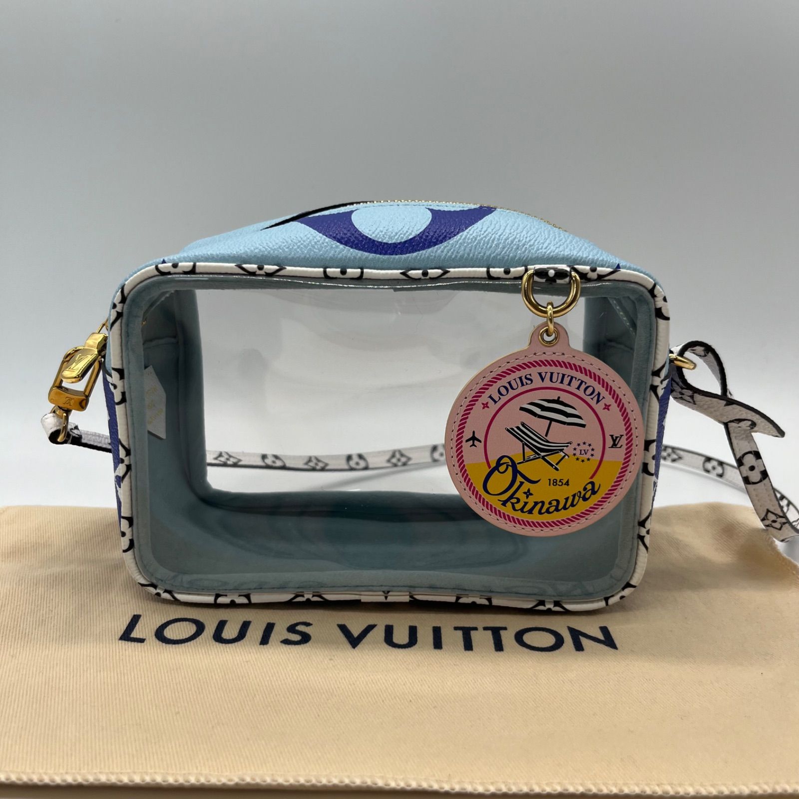 沖縄限定品】【未使用】LOUIS VUITTON ビーチポーチ M44722 TR1159