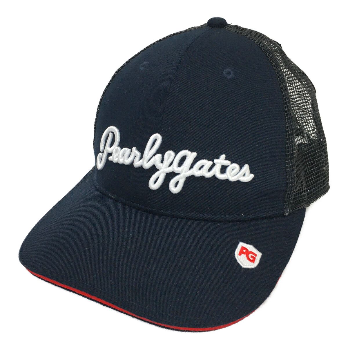新品未使用　パーリーゲイツ　キャップ 中古 パーリーゲイツ PEARLY GATES キャップ フリー ネイビー 紺