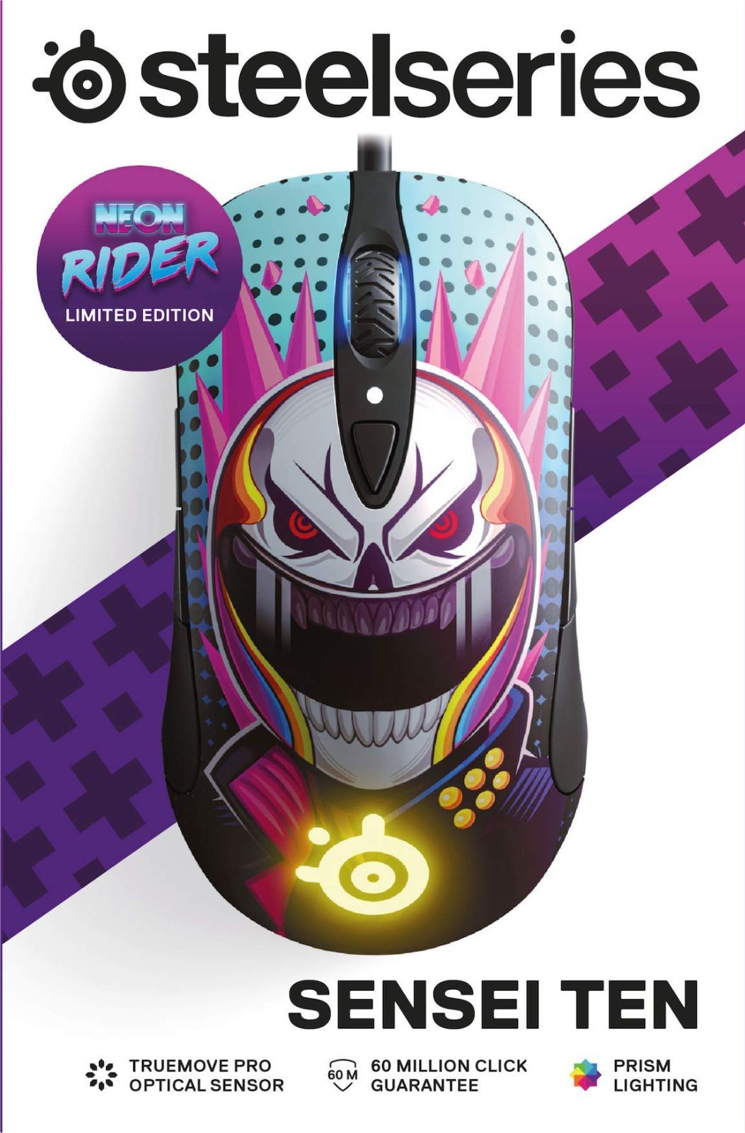 オンライン販促品 SteelSeries Sensei Ten Neon Rider Edition 左右両