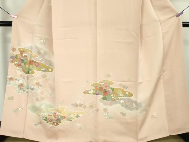 駒刺繍 吉祥花文