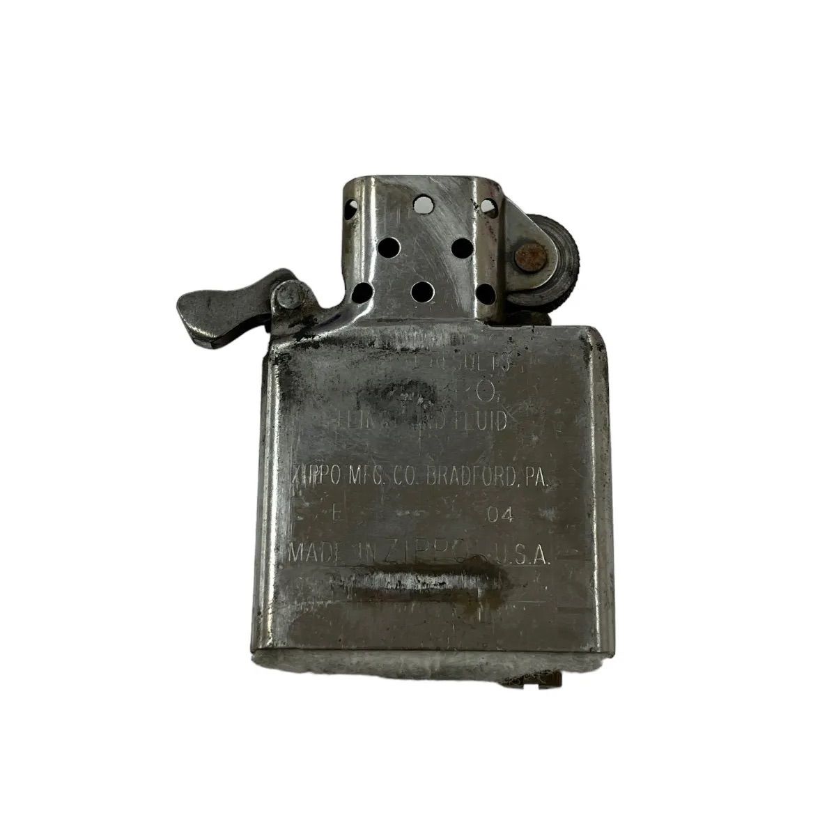 未使用 ZIPPO ジッポー 2004年 アーマー ジッポー柄 ライター