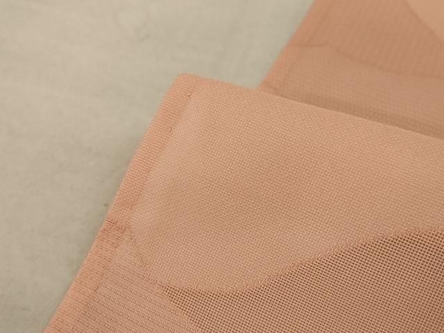 平和屋着物＊夏物 色無地 絽 深支子色 正絹 逸品 未使用