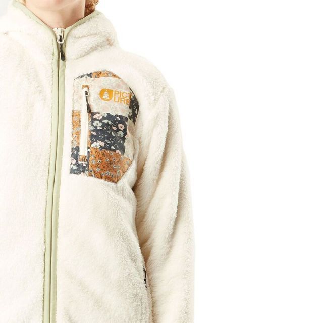 【送料無料】 ピクチャー オーガニック レディース ジャケット・ブルゾン アウター Izimo Full-Zip Fleece - Women's Light Milk