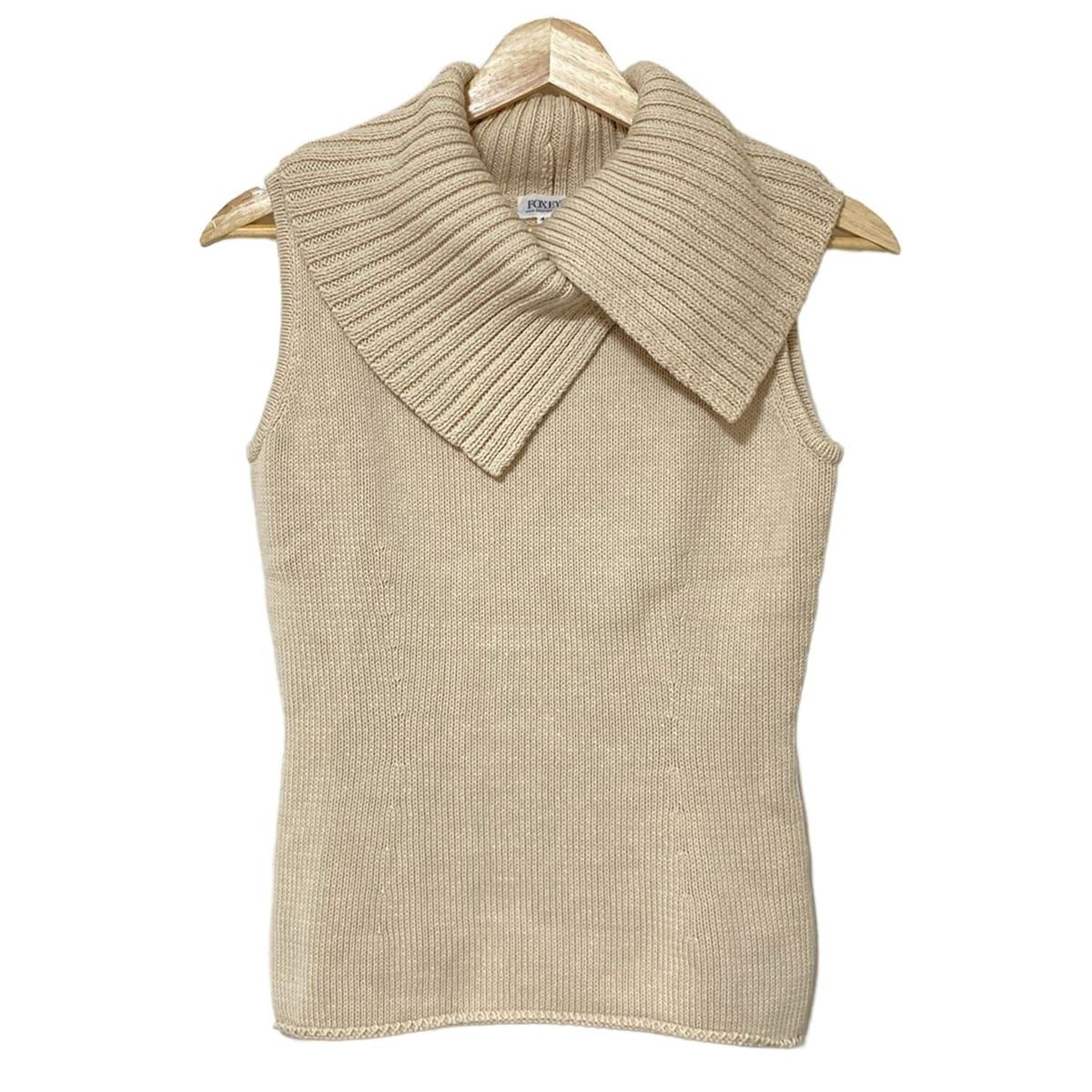 FOXEY(フォクシー) ノースリーブセーター サイズ40 M レディース