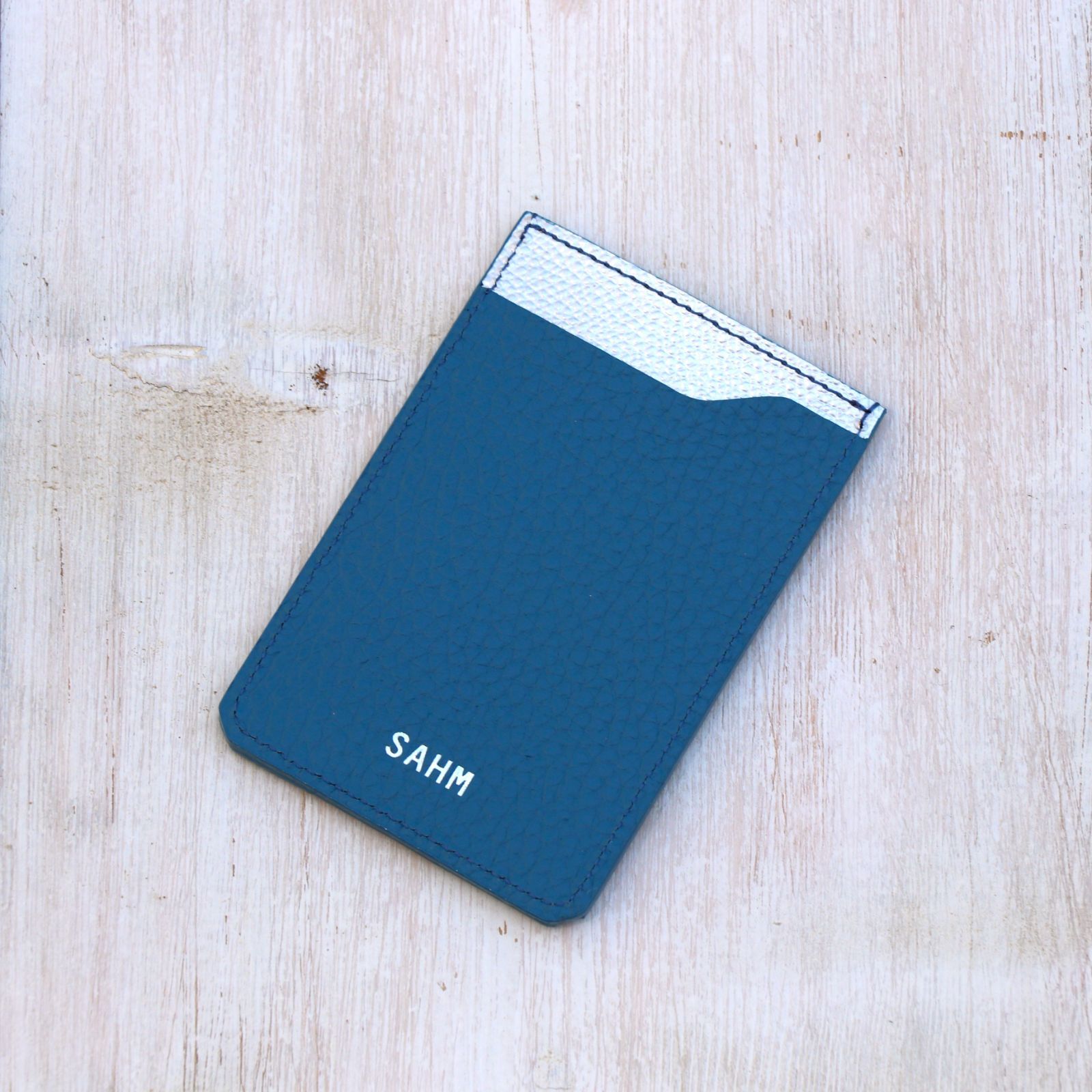 限定3個】職人の逸品 パスケース【スカイブルー/Sky blue】