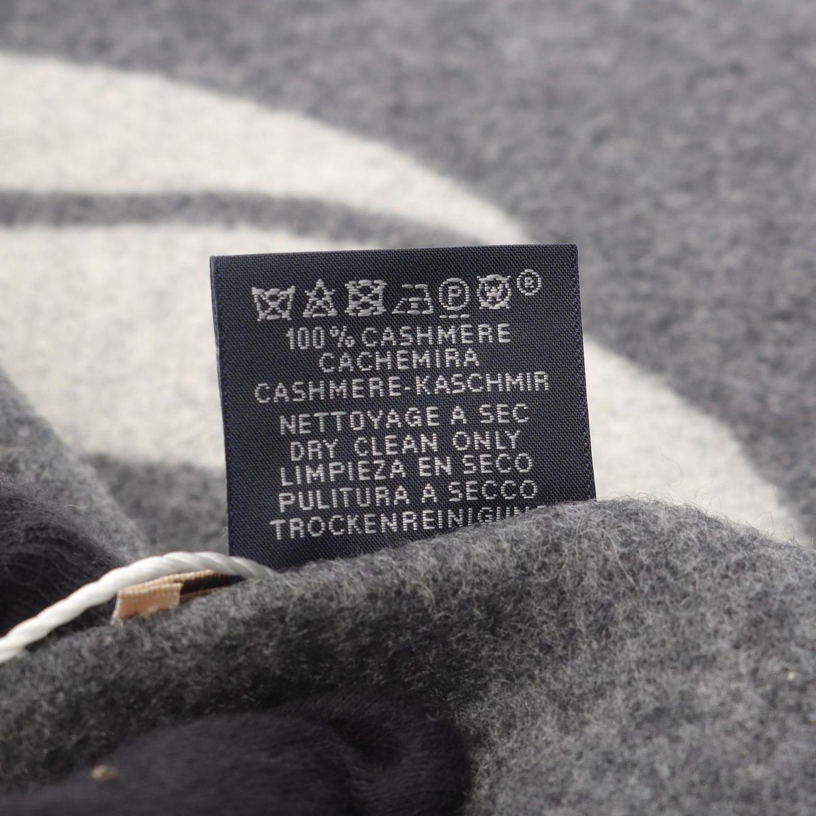 エルメス HERMES マフラー マイヨン TGM グリ シネ クレール  