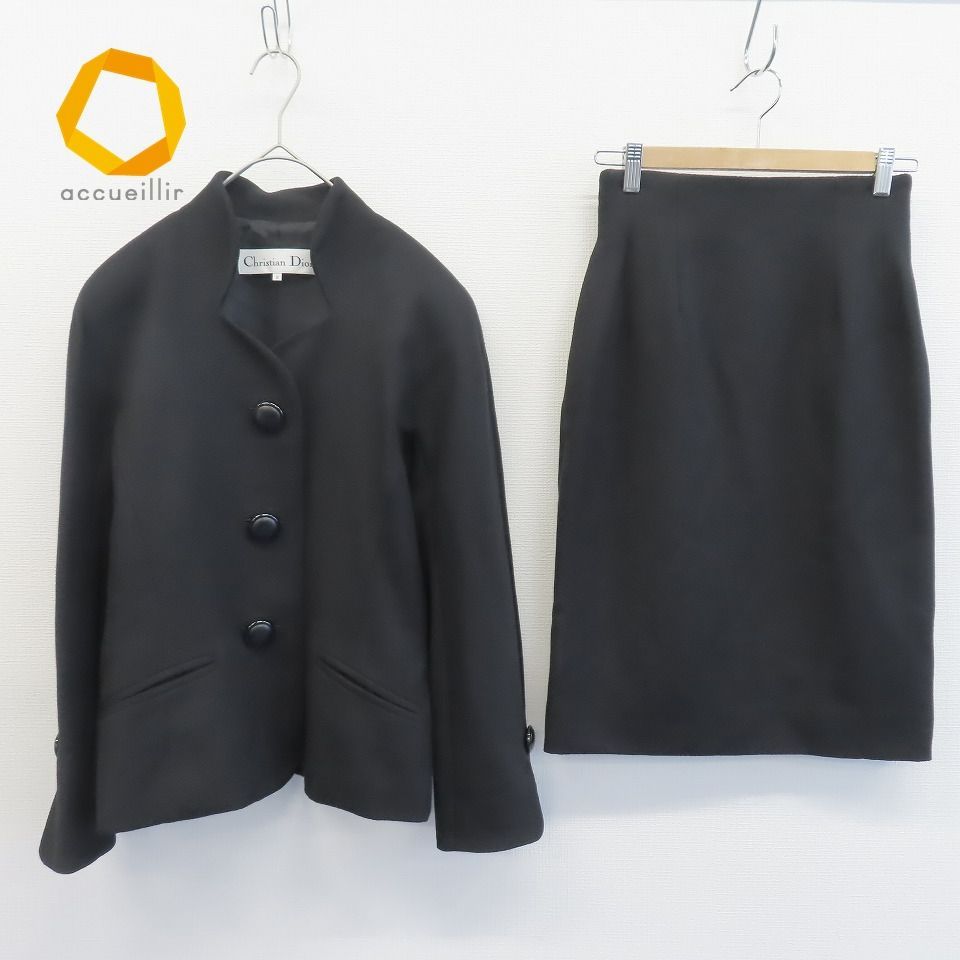 ChristianDiorクリスチャンディオールヴィンテージスカートスーツ 然様 