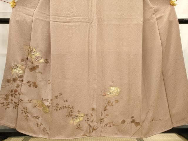 平和屋着物＊夏物　訪問着　絽　刺繍　丸文　正絹　逸品　AABA2801jd 平和屋着物＊夏物 訪問着 絽 刺繍 丸文 正絹 逸品 AABA2801jd