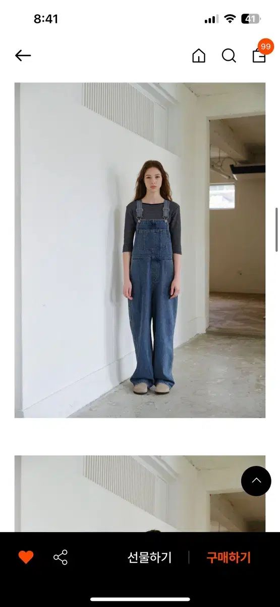 アルト オーバーオール Vintage Denim Overall