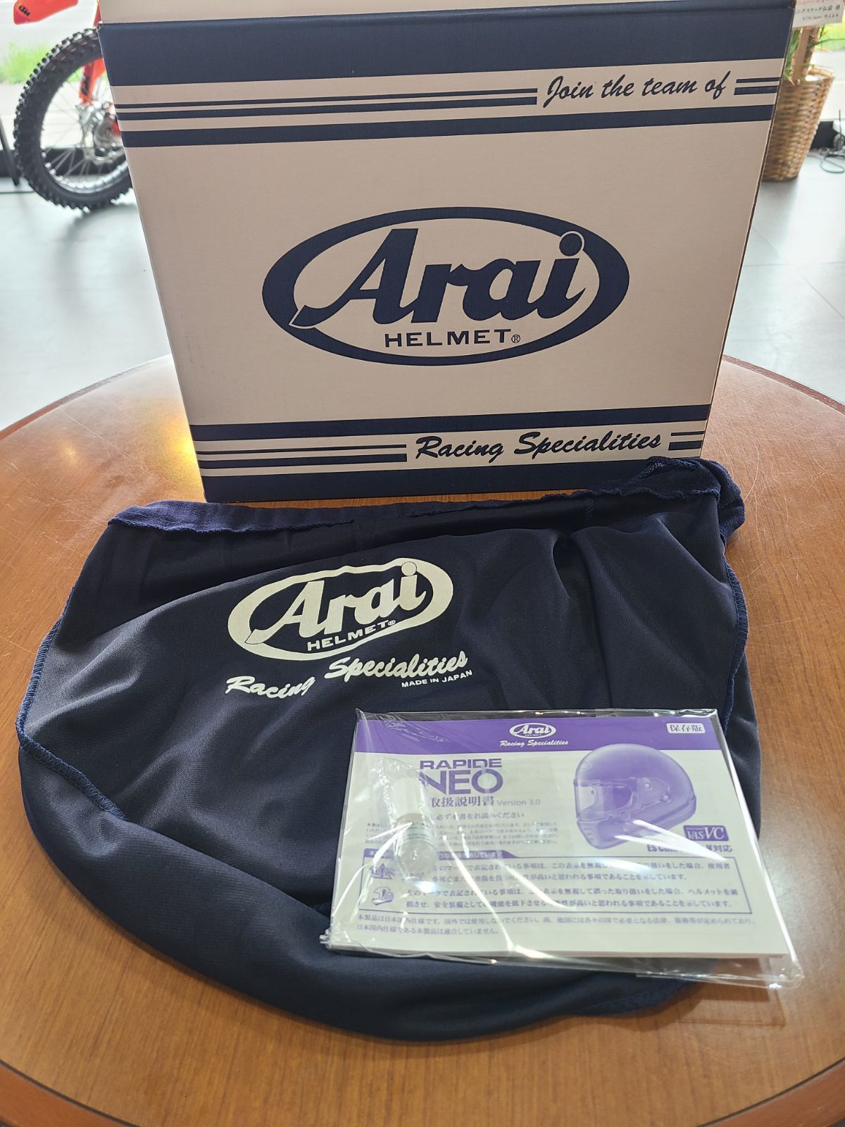 Arai RAPIDE-NEO 46WORKS STREET ラパイド・ネオ ストリート （59-60