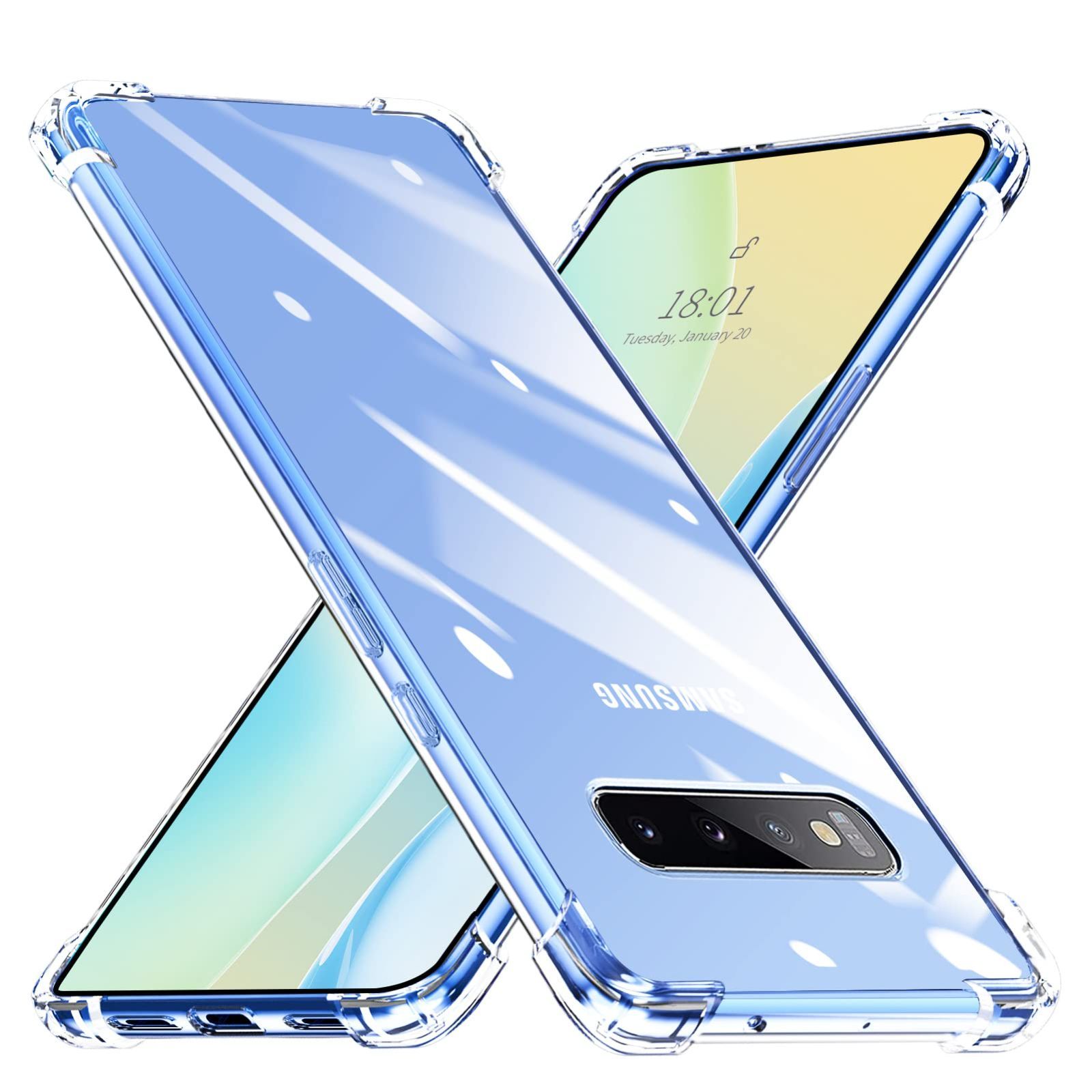 人気商品】S10 ケース 耐衝撃 クリア TPU 透明 グラデーションケース