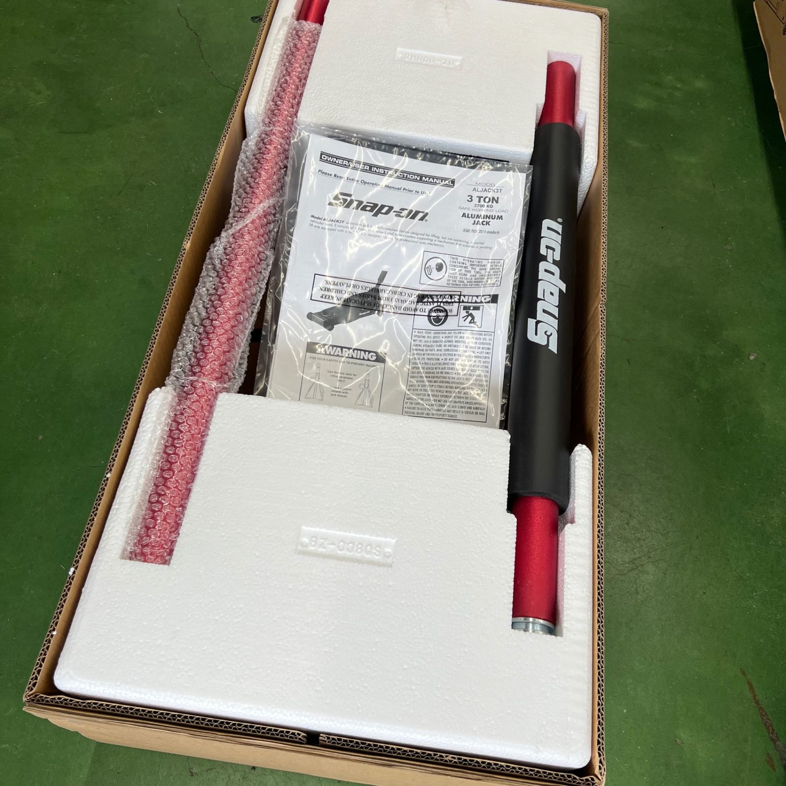 ☆Snap-on/スナップオン 2.7tアルミジャッキ ALJACK3T【桶川店