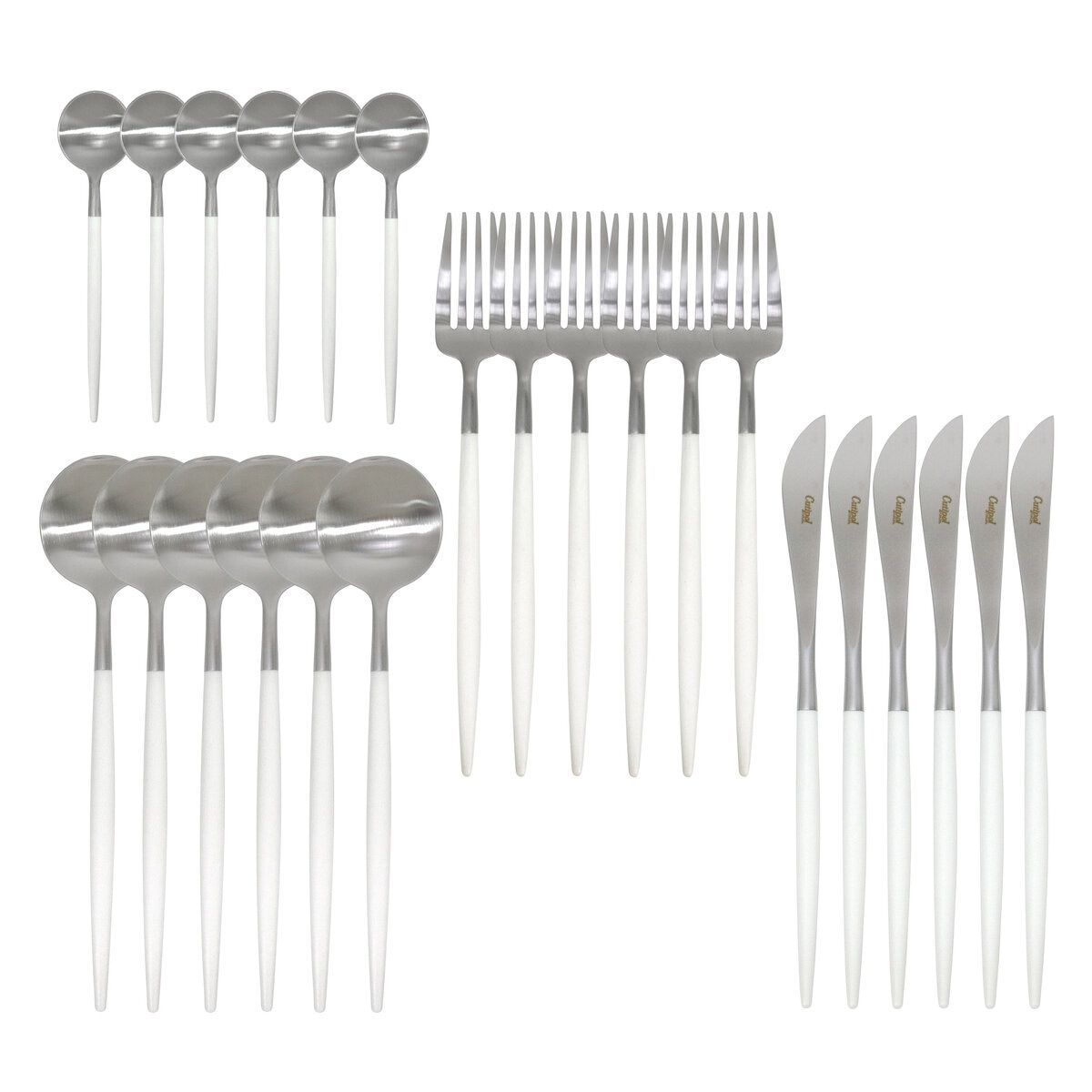 クチポールゴア24本セットシルバーxホワイト新品未使用 倉庫直送】クチポール ゴア 24本セット シルバー x ホワイト - メルカリ