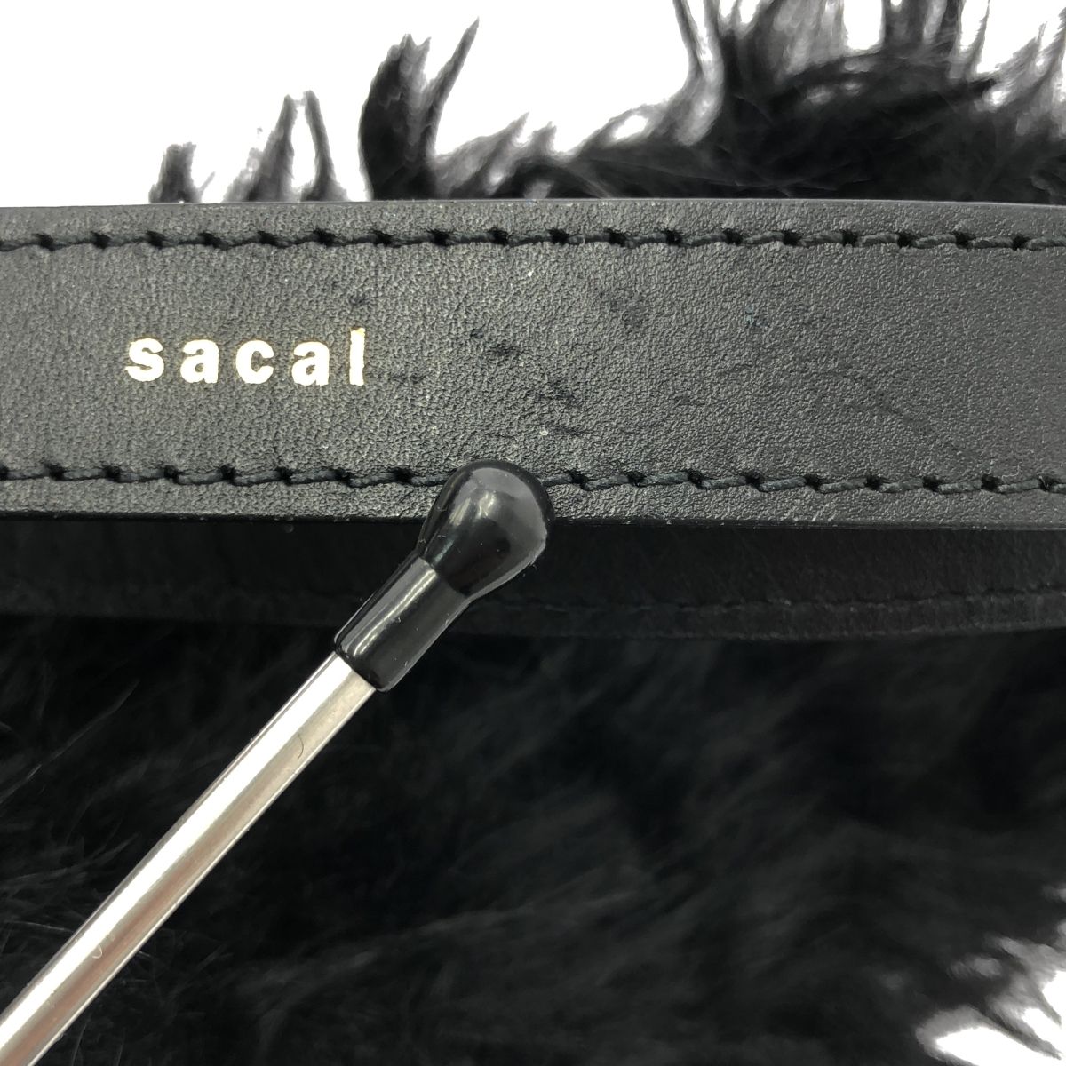 美品】 sacai / サカイ | 2023AW | Small Pochette Faux Fur