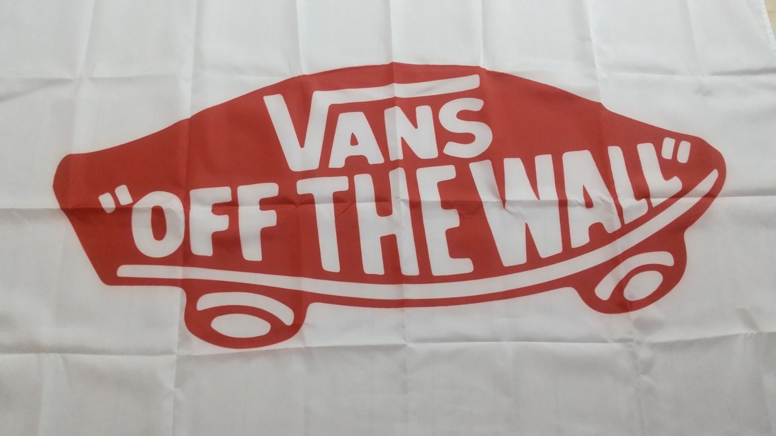 90's vans フラッグ バナー 特大　135cm×85cm 90´s vans フラッグ バナー 特大 135cm×85cm