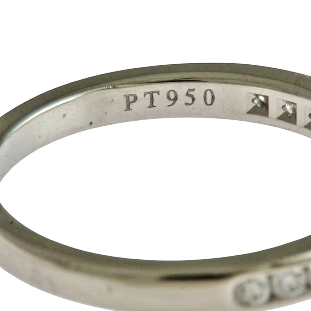 ティファニー ウェディングバンド ハーフエタニティ リング 指輪