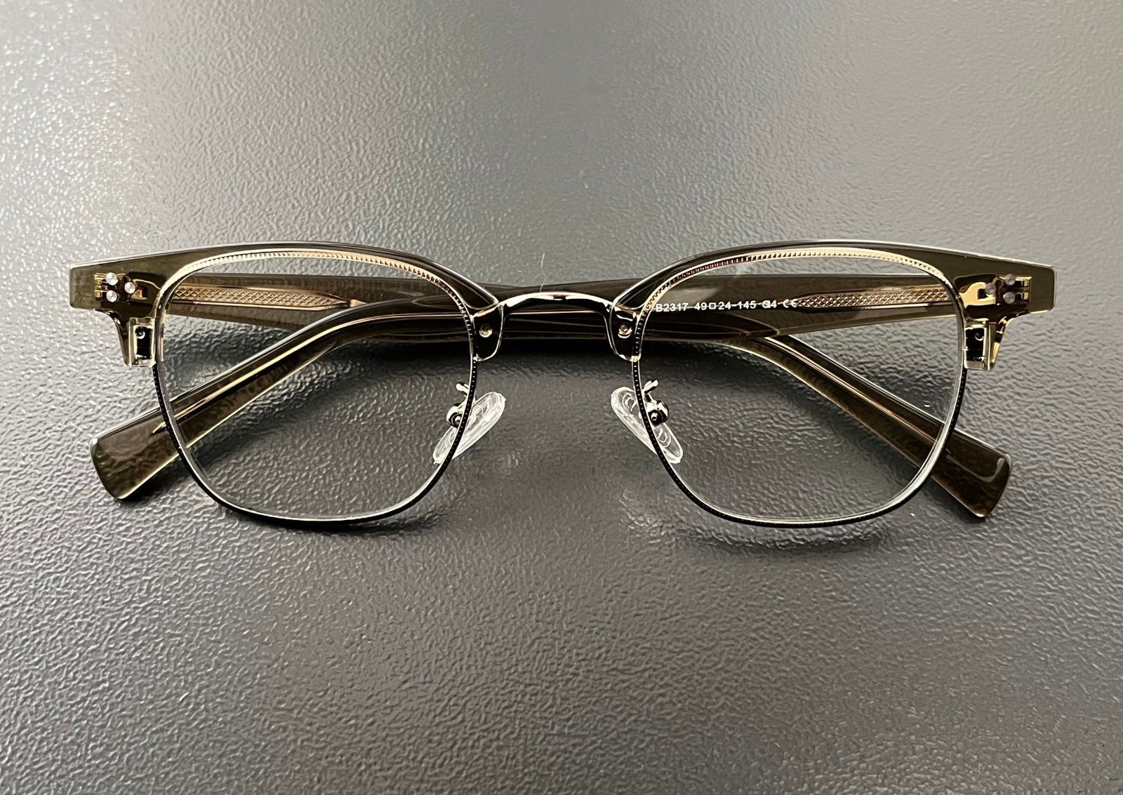 TRACTION PRODUCTIONS メガネフレーム LAHTI ハーフリム TRACTION PRODUCTIONS メガネフレーム LAHTI ハーフリム