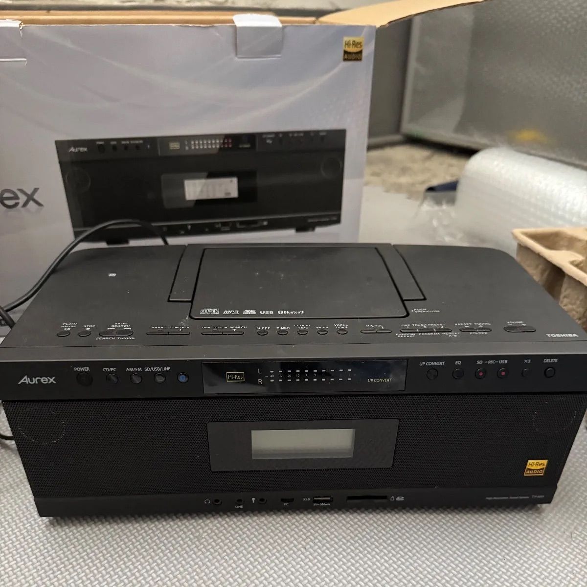 TOSHIBA 東芝 Aurex TY-AH1 ハイレゾ Bluetooth 【公式通販】
