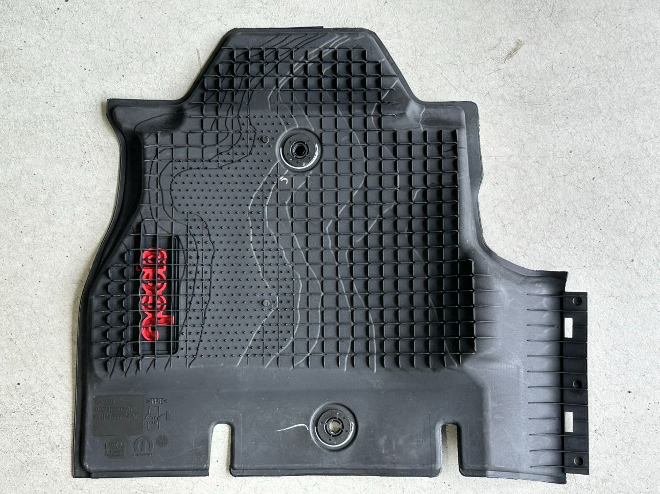 クライスラー JEEP ジープ 純正品 OEM ラングラー アンリミテッド JL 18年～ オールウェザー フロアマット 4枚セット 82215203AE ラバータイプ 説明書付き 品 ⑳ BRIGHTFACE_UK