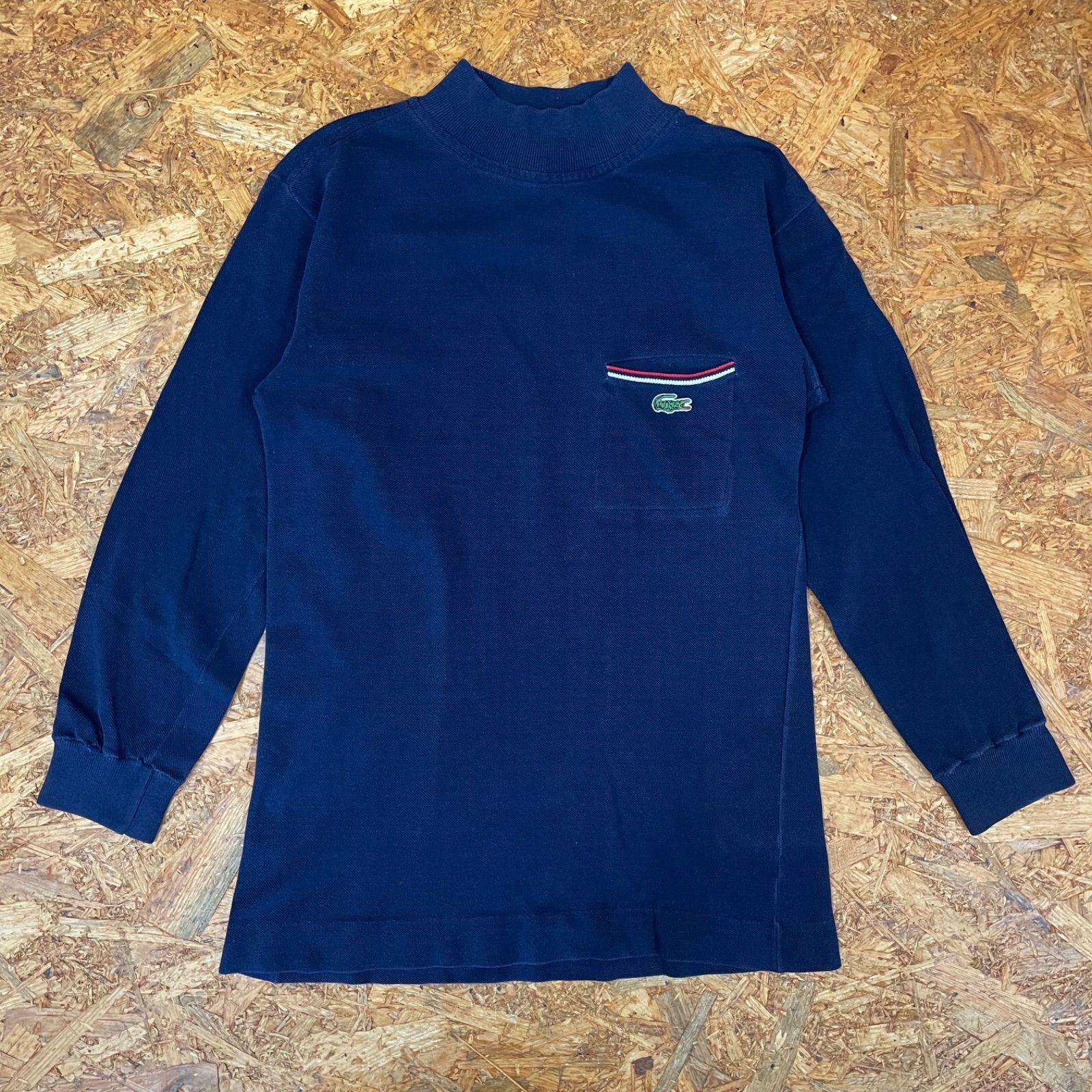 70s後期　フレラコ　LACOSTE ネイビー ポロシャツ　サイズ5 古着通販】70s ralph lauren ポロシャツ フランス製 フレラコ
