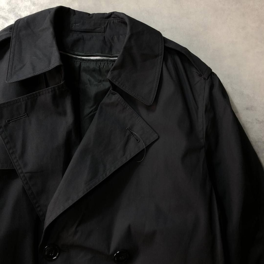 GQ1660 米軍 ライナー付 オールウェザーコート 38-L 黒 14年 U.S.NAVY ARMY 米海軍