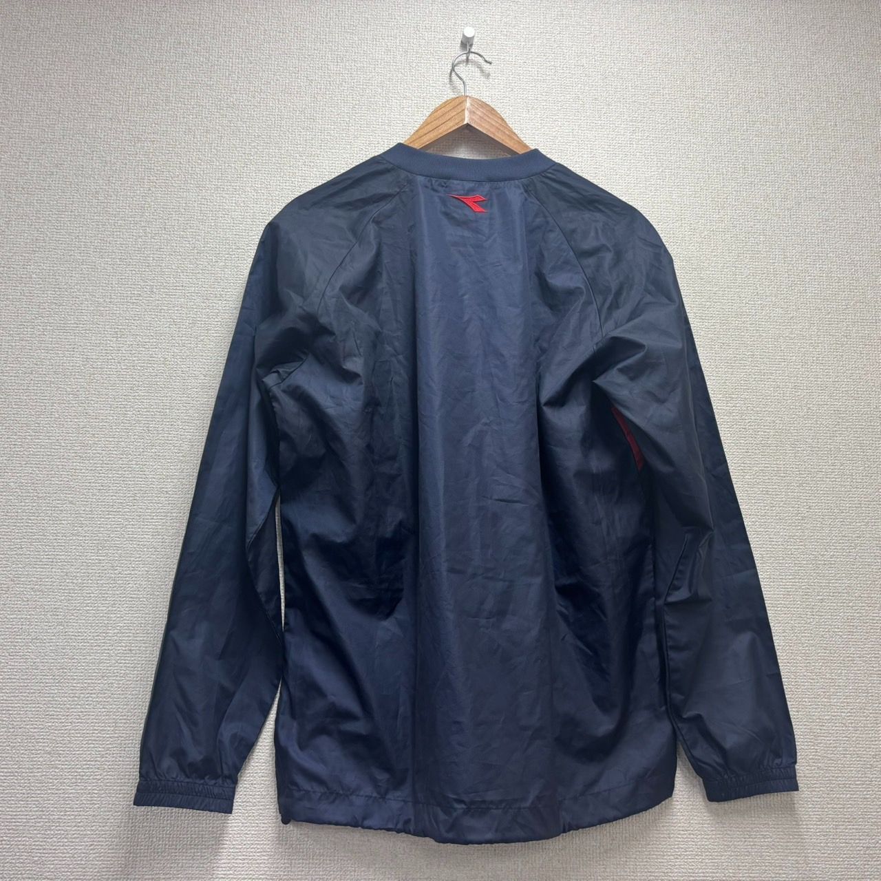 DIADORA スポーツウェア トップス ジャージ ネイビー メンズ Lサイズ